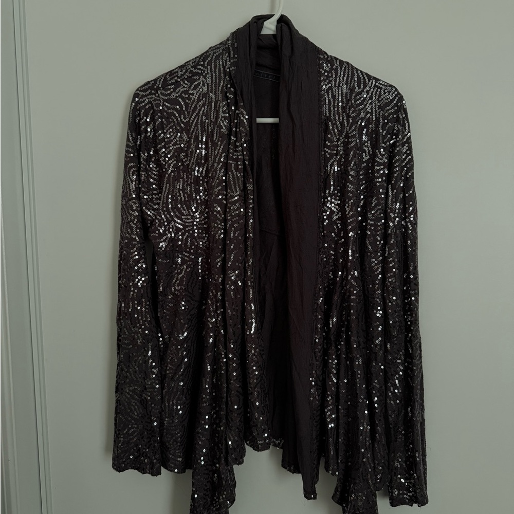 Velvet Gray Textured Fabric